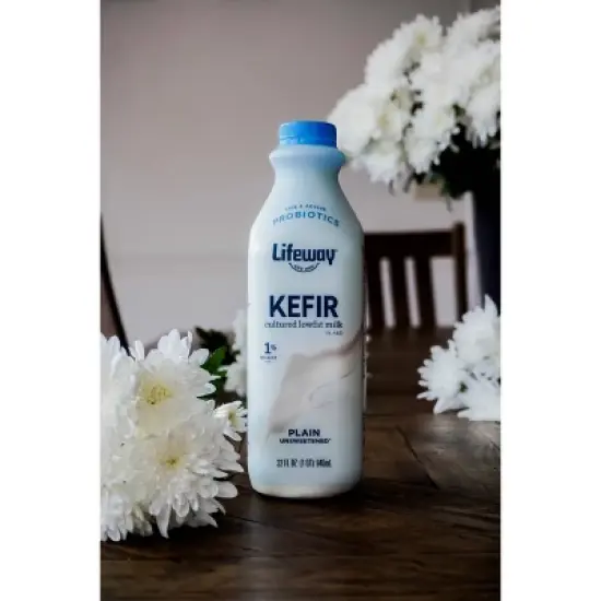 Lifeway Kefir Plain Low Fat Milk Smoothie - 32 fl oz image {3}