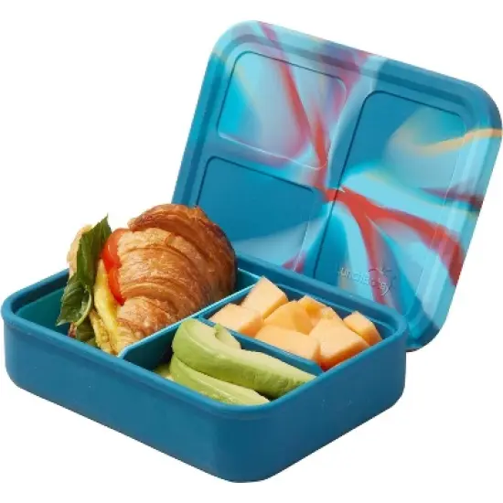 LunchBots Large Silicone Build-a-Bento Box image {10}