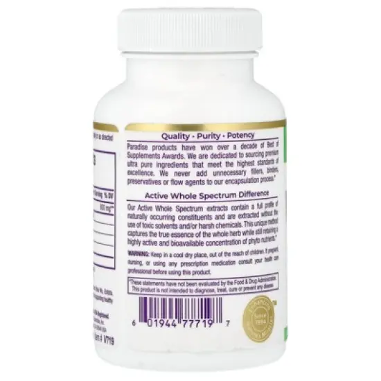 Paradise Herbs Vital Treasures, 60 Vegetarian Capsules image {2}