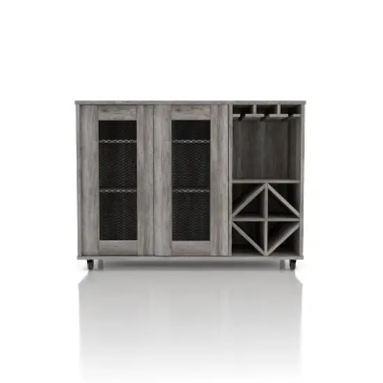 Carmelia Industrial Inspired Sliding Door Buffet - HOMES: Inside + Out image {5}