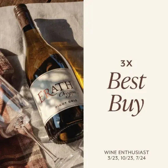 Erath Pinot Gris White Wine - 750ml Bottle image {3}
