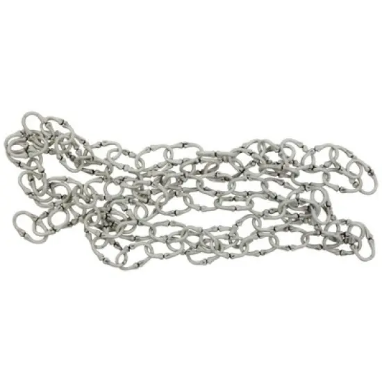 Northlight Bone-Like Chainlink Halloween Decoration - 12' image {4}