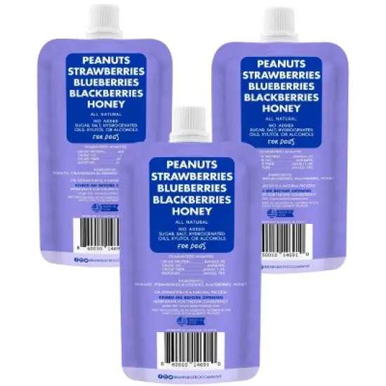 3 Pack Superberry Snoot Squeeze Pack  Buddy Budder (4oz) image {7}