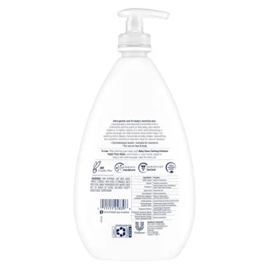 Baby Dove Calming Nights Lotion - 20oz image {1}