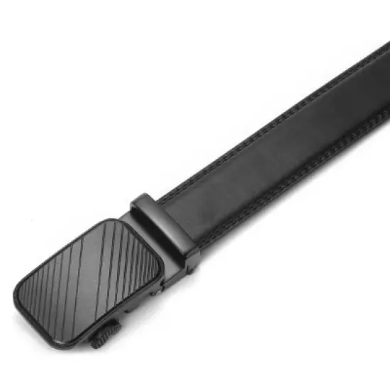 Men's Modern Striped Ratchet Belt image {3}