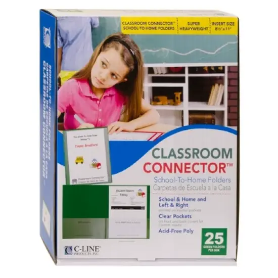 C-Line Classroom Connector School-To-Home Folders image {2}