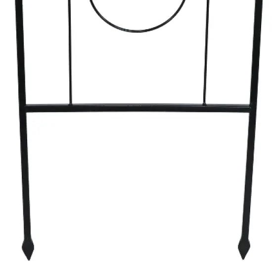 Sunnydaze 2-Piece Arched Climbing Plants Wall Trellis with Flower Pot Supports image {2}