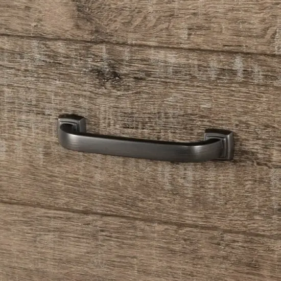 Prairie Nightstand Weathered Oak - South Shore image {7}