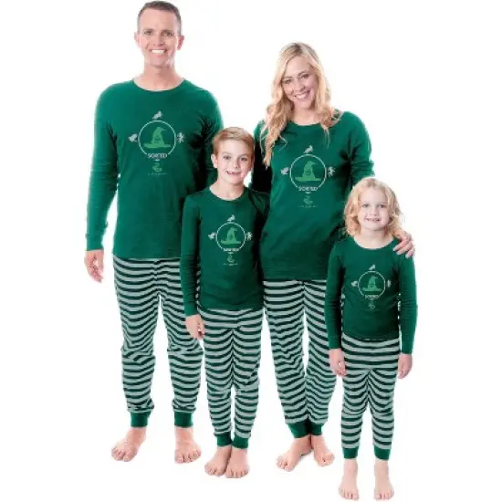 Harry Potter Sorted Wizarding World Tight Fit Family Pajama Set image {7}