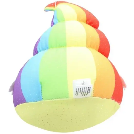 Se7en20 Glitter Galaxy 6-Inch Rainbow Poop Collectible Plush image {1}