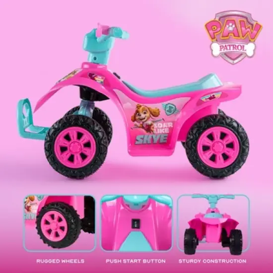 Paw Patrol Skye 6V Ride-On Quad for Toddlers image {2}