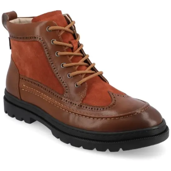 TAFT 365 Men's Model 008 Wingtip Moc Toe Boot image {10}