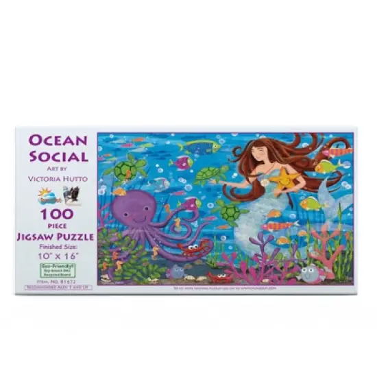 Sunsout Ocean Social 100 pc   Jigsaw Puzzle 81672 image {2}