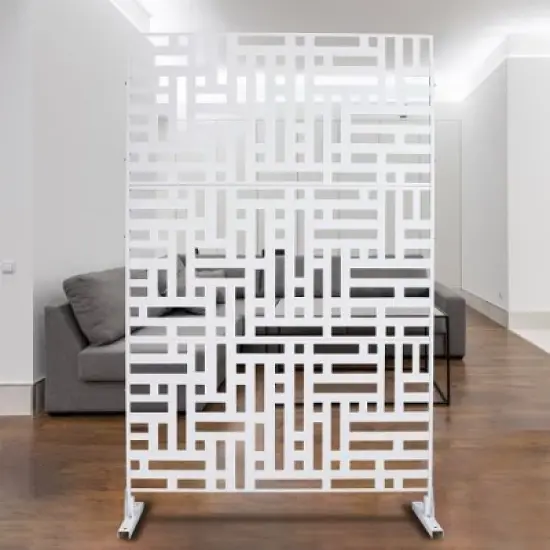 PAGED Fence Privacy Screen for Deck Balcony Patio, Outdoor Privacy Screen Freestanding for Outside Lawn Garden, Patio Privacy Screen image {7}