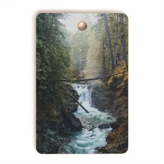 Luke Gram Little Qualicum Falls Cutting Board Rectangle - Deny Designs image {3}