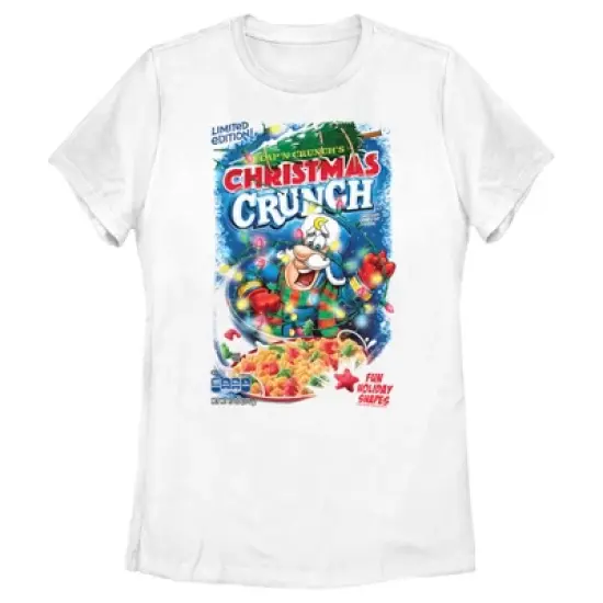 Women's Cap'n Crunch Christmas Crunch Packaging T-Shirt image {3}