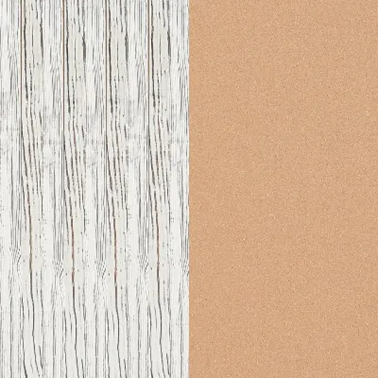 Emma and Oliver Wall Mount Linen Board with Wooden Push Pins image {2}