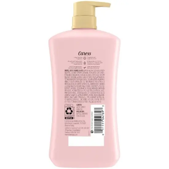 Caress Body Wash for Women Daily Silk White Peach & Orange Blossom - 30 fl oz image {1}