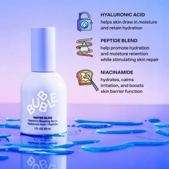 Bubble Skincare Water Slide Hydrating Serum - 1 fl oz image {2}