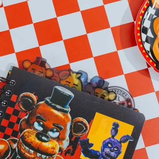 Silver Buffalo Five Nights At Freddy's: Special Delivery "Let's Party" 6-Tab Spiral Notebook image {5}