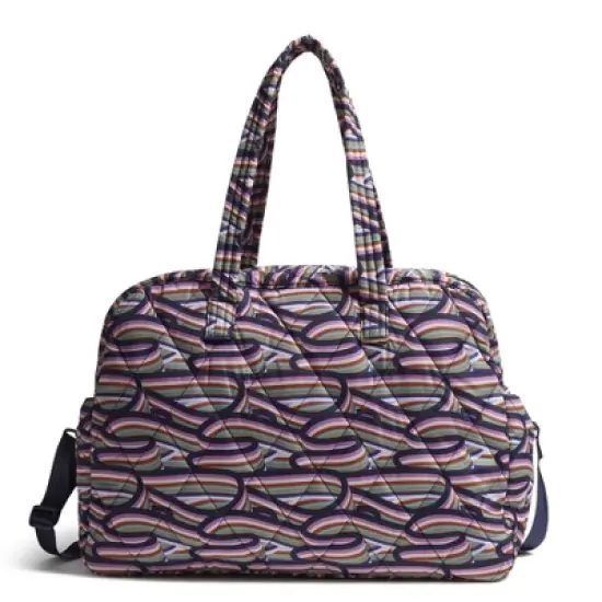 Vera Bradley Women's Outlet Ultralight Large Weekender Travel Bag image {9}