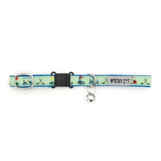 Golf Adjustable Cat Collar - The Worthy Dog image {2}