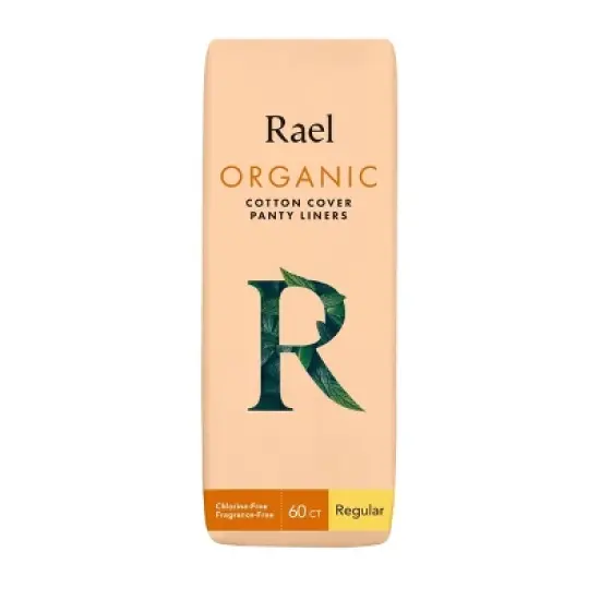 Rael Organic Cotton Fragrance Free Panty Liners - 60ct image {4}