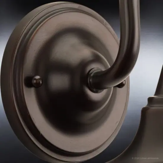 Urban Ambiance Luxury Industrial Outdoor Wall Sconce 10.5''H x 12''W,  Olde Bronze Finish,  Pittsburgh Collection, UHP1361 image {5}