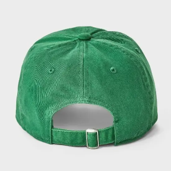 Merci Embroidered Baseball Hat - Universal Thread&trade; Green image {2}