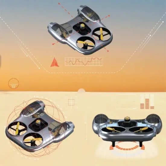 Sharper Image Toy RC Aeroboost Racing Drone image {3}