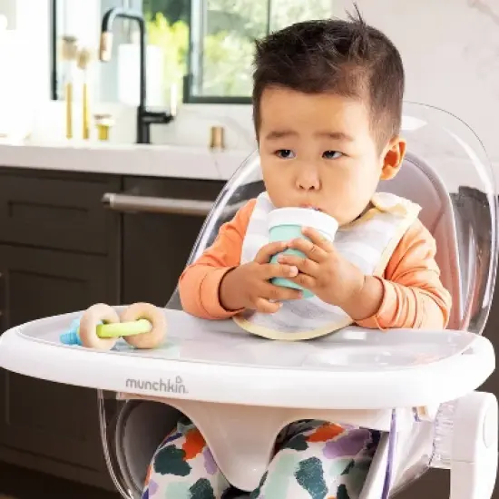 Munchkin Cest 4oz Silicone Open Portable Training Cup - Mint image {2}