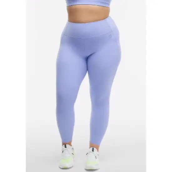 Peloton Women's Cadent Laser Perforated Legging, Ice Blue image {3}