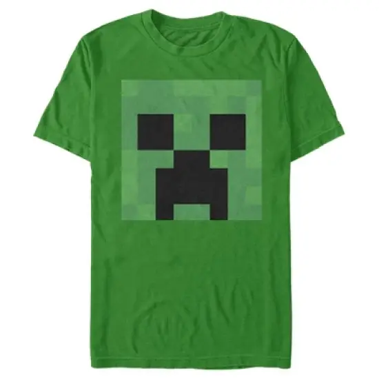 Men's Minecraft Creeper Face T-Shirt image {4}