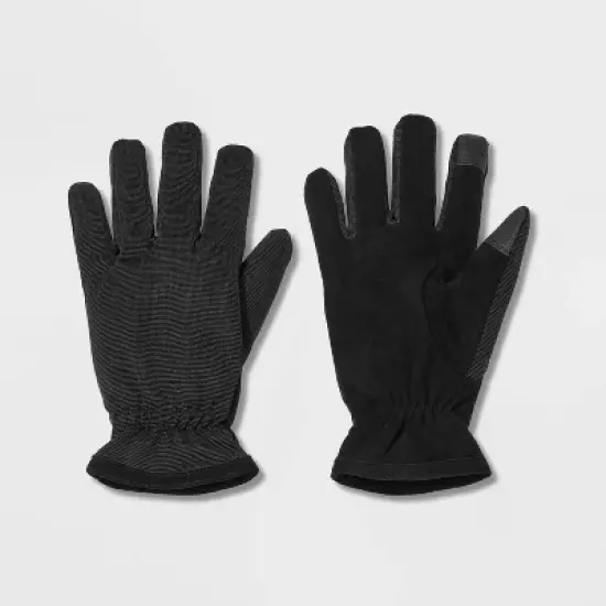 Men's Hybrid Touch with Thinsulate Gloves - Goodfellow & Co&trade; Black image {1}