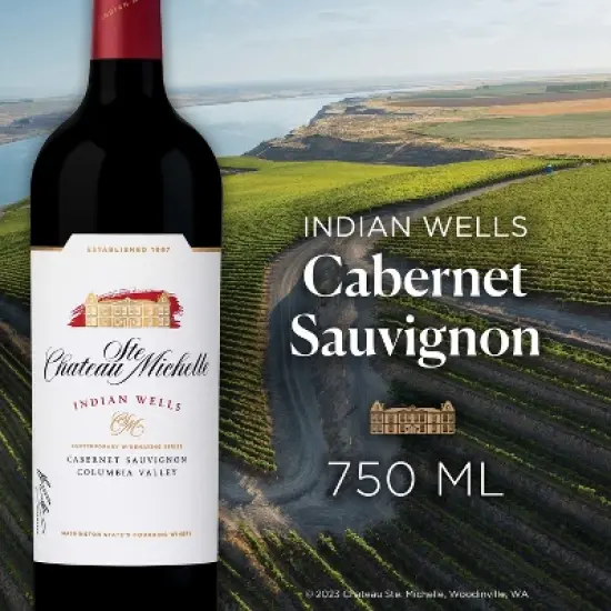 Chateau Ste. Michelle Indian Wells Cabernet Sauvignon Red Wine - 750ml Bottle image {2}
