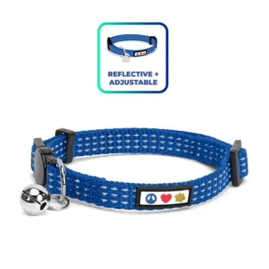 Pawtitas Reflective Cat Collar Adjustable image {10}