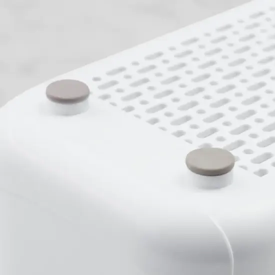 YouCopia 5" RollOut Under Sink Caddy: Clear Kitchen Organizer with Non-Slip Grip, Multi-Compartments, Freestanding image {2}