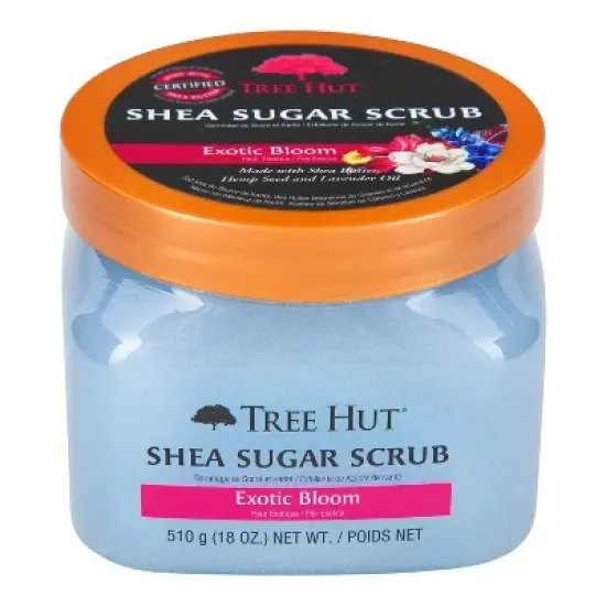 Tree Hut Exotic Bloom Shea Sugar Floral Body Scrub - 18oz image {2}