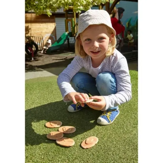 Yellow Door Let's Investigate Dinosaur Footprints image {5}