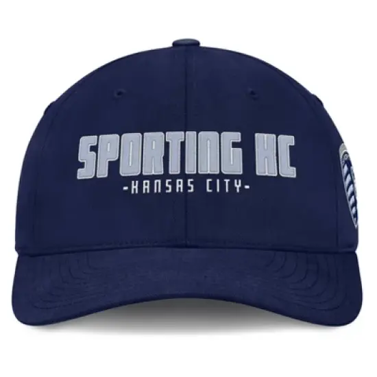 MLS Sporting Kansas City Structured Hat: Cotton, Easy-Close Fastener, Tagless Design image {1}