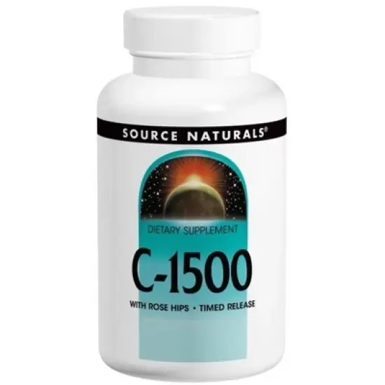 C-1500 With Rose Hips by Source Naturals, Inc.  -  50 Sustained Release Tablet image {1}