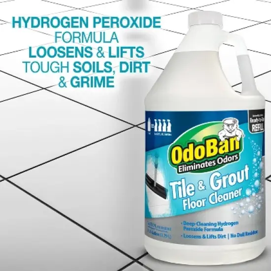 OdoBan Ready to Use Liquid Tile and Grout Floor Cleaner Refill image {2}