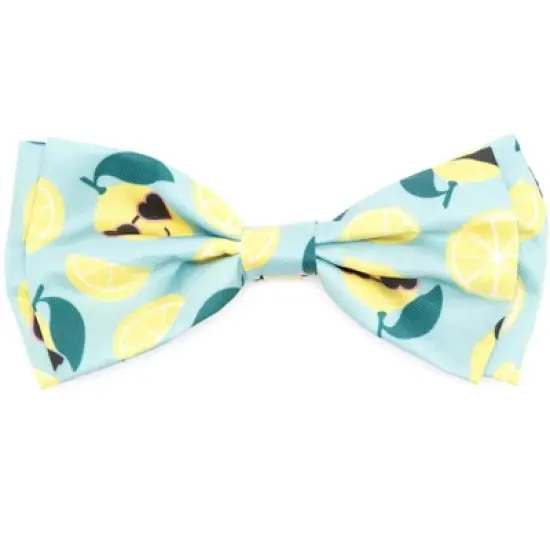 The Worthy Dog Lemons Adjustable Bow Tie Accessory image {3}