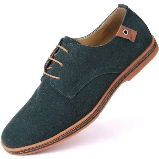 Mio Marino - Men's Classic Suede Oxford Shoes image {10}