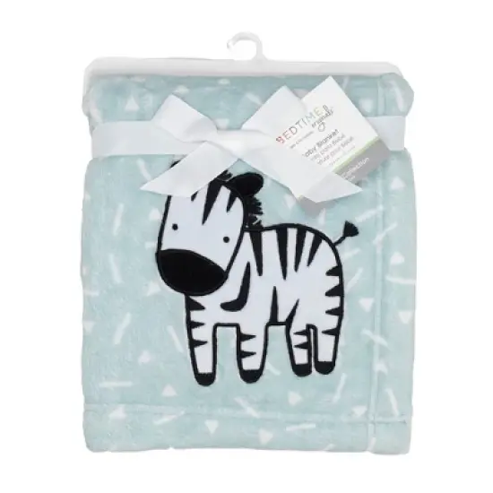 Lambs & Ivy Mighty Jungle Baby Blanket image {3}