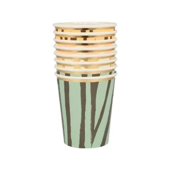 Meri Meri Safari Animal Print Party Cups (Pack of 8) image {7}