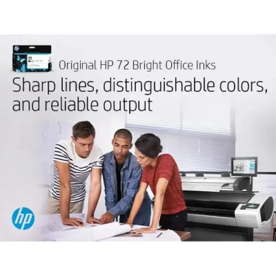 HP 72 130-ml Magenta DesignJet Ink Cartridge, C9372A image {2}