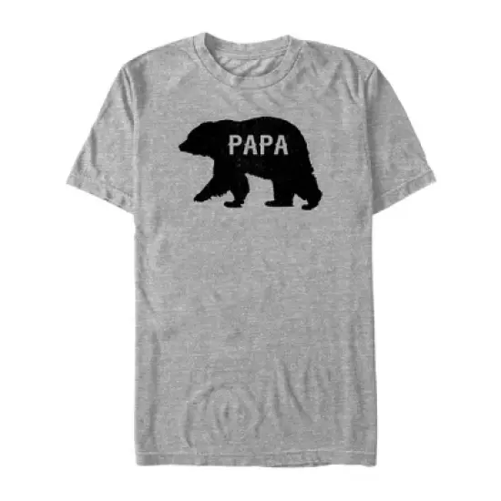 Men's Lost Gods Papa Bear Silhouette T-Shirt image {4}