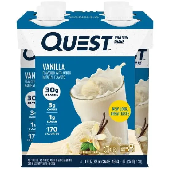 Quest Nutrition Ready To Drink Protein Shake - Vanilla image {9}