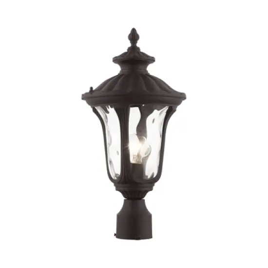 Livex Lighting Oxford 1 - Light Post Light in  Bronze image {2}